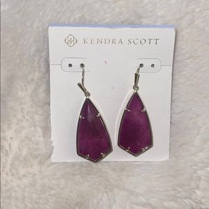 Purple Jade Kendra Scott Earrings